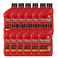 PLUS会员：Kendall 康度 MAX钛流体 全合成机油 5W-30 SN级 946ML*12瓶