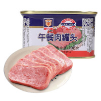 PLUS会员：MALING 梅林 午餐肉罐头 198g