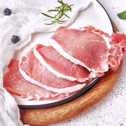 膳博士黑猪肉新鲜带骨大排250g国产土猪大排片日式炸猪排肉烤猪扒