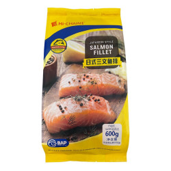 盒成 日式三文鱼排鱼块 大西洋鲑 600g