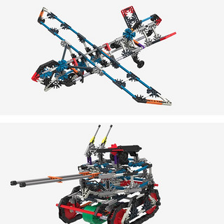 k'nex 科乐思 经典搭建系列 33472 五合一战队搭建套装