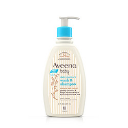 Aveeno 艾惟诺 宝宝洗发沐浴露二合一 354ml 韩版