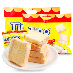 tipo 友谊 越南进口tipo面包干300g*3袋丰灵白巧克力鸡蛋奶油早餐饼干