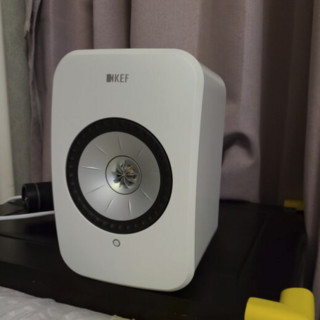 KEF LSX 2.0声道 家居 Hi-Fi无线蓝牙音箱 象牙白