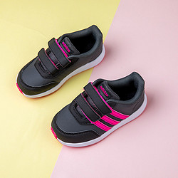 adidas 阿迪达斯 女婴童时尚舒适透气低帮绑带跑步鞋运动鞋儿童鞋