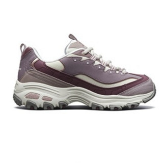 SKECHERS 斯凯奇 D'lites 1.0 女子休闲运动鞋 13143/PRW 紫色/白色 41