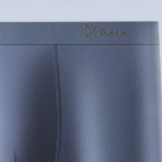 HLA 海澜之家 男士平角内裤套装 HBANKM2AAF0025 3条装(深灰+浅灰+宝蓝) XL