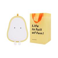 MUID H-L-16 鸭梨小夜灯+礼品袋 黄色