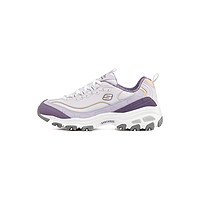 SKECHERS 斯凯奇 D'lites 1.0 女子休闲运动鞋 13143/LAV 薰衣草色 38.5