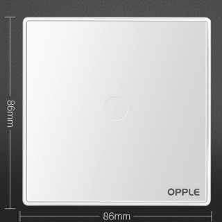 OPPLE 欧普照明 DS-K055401 空白面板 白色