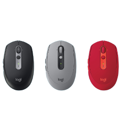 logitech 罗技 M590 2.4G蓝牙 优联 双模无线鼠标 1000DPI 石墨黑