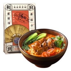和府捞面 番茄香草汤小排面300g *2