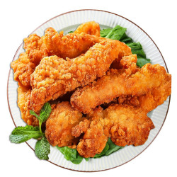 惠发手撕鸡柳1kg无骨鸡柳裹粉鸡肉条空气炸锅食材冷冻半成品鸡胸肉
