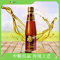 福临门 一级小磨芝麻香油400ml 食用香油凉拌调味烹饪火锅