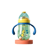 JORE BABU 小袋鼠巴布 CF424-2 PPSU奶瓶 260ml 奇洛黄 6月+