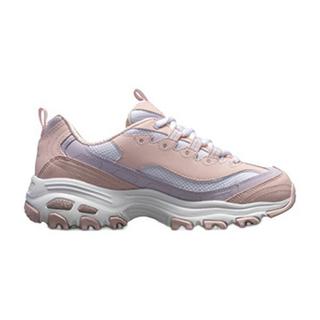 SKECHERS 斯凯奇 D'lites 1.0 女子休闲运动鞋 13143/WPK 白粉红 39.5