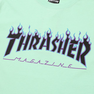 THRASHER 男女款圆领短袖T恤 THRAMT210