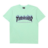 THRASHER 男女款圆领短袖T恤 THRAMT210