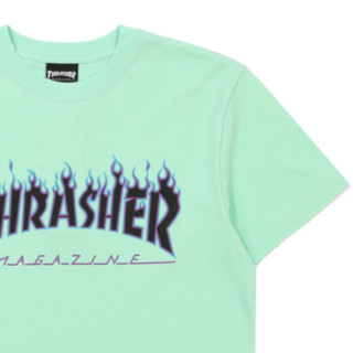 THRASHER 男女款圆领短袖T恤 THRAMT210