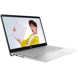 HP 惠普 畅游人 14 14.0英寸 轻薄本 银色（酷睿i5-8250U、核芯显卡、4GB、256GB SSD、1080P、IPS、60Hz、14-bf112TU)