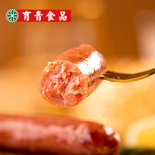 育青 肠烤肠火山石烤肠地道台式香肠热狗肠零食小吃休闲食品 6袋组合（原味2+孜然2+黑胡椒2）