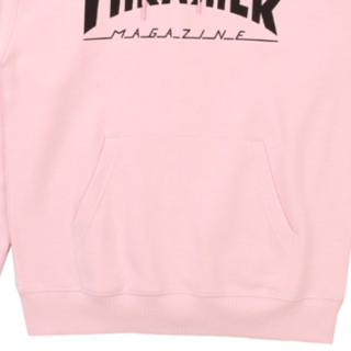 THRASHER 男女款连帽卫衣 THRAMH119 粉色 XL