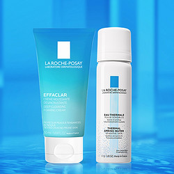 LA ROCHE-POSAY 理肤泉 洁面套装（清痘洁面泡沫 50ml+赠舒缓喷雾 50ml）