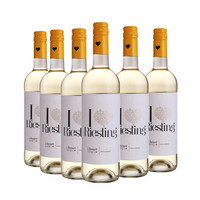爱嗨 雷司令干型白葡萄酒 6瓶*750ml