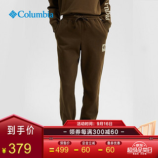 Columbia 哥伦比亚 户外21秋冬新品男子户外休闲长裤束脚卫裤AE5441 319 L（180/78A）