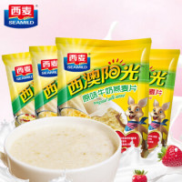 PLUS会员：SEAMILD 西麦 牛奶燕麦片  28g*2包