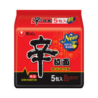 NONGSHIM 农心 香菇牛肉味辛拉面 120g*5包