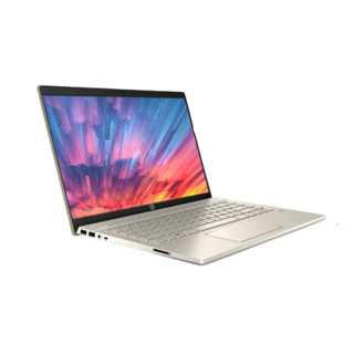 HP 惠普 星14 十代酷睿版 14.0英寸 轻薄本 金色 (酷睿i5-1035G1、MX330、8GB、1TB SSD、1080P、IPS)