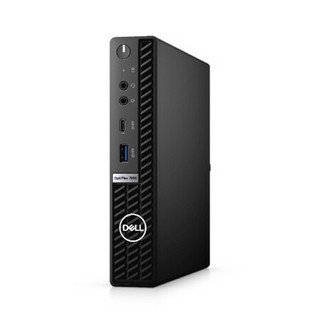 DELL 戴尔 OptiPlex 7080 MFF 十代酷睿版 商务台式机 黑色 (酷睿i9-10900、核芯显卡、8GB、1TB SSD、风冷)