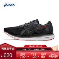 ASICS 亚瑟士 2021秋冬男鞋跑鞋缓震透气舒适包裹运动鞋  EvoRide 2 黑色/红色 40