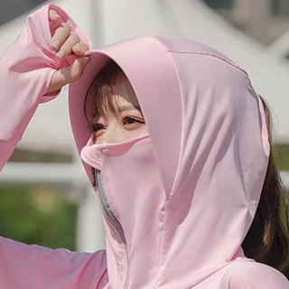 奇芳源 女士防晒衣 QFY061 普通款 粉色 L