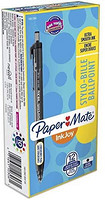 Paper Mate 缤乐美 InkJoy 300RT 伸缩圆珠笔 中号 12 件装 黑色