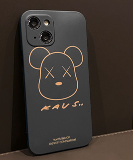 江铭 iPhone 13手机壳 立体浮雕机械熊