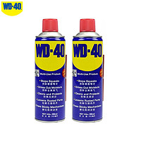 PLUS会员、有券的上：WD-40 除锈润滑剂螺丝松动剂  300ml*2瓶
