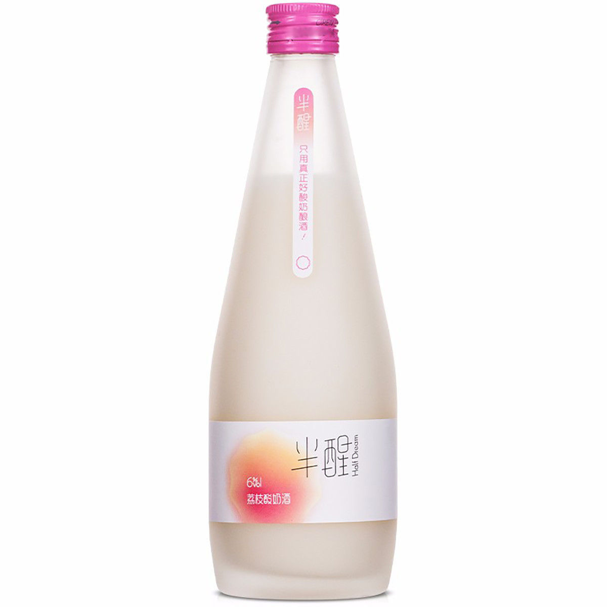 半醒 荔枝酸奶酒 320ml