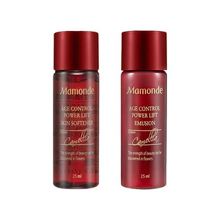 Mamonde 梦妆 山茶凝时塑颜体验装（水25ml+乳25ml）