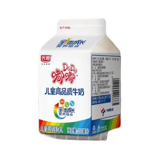 bright光明dodo嘟嘟儿童高品质牛奶200ml