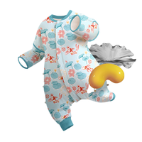 i-baby D1210001 婴儿分腿睡袋 轻薄款 锦鲤鸿运 100码