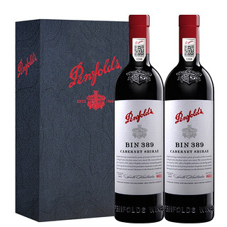 Penfolds 奔富 BIN 389干型红葡萄酒 2瓶*750ml套装 礼盒装