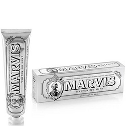 降价！【5件折扣】Marvis玛尔斯 银色经典薄荷味牙膏 - 85ml*5