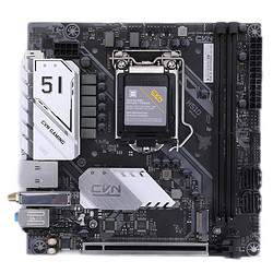 COLORFUL 七彩虹 CVN H510I GAMING V20 主板 支持11400/10400/10105 (Intel H510/LGA 1200)