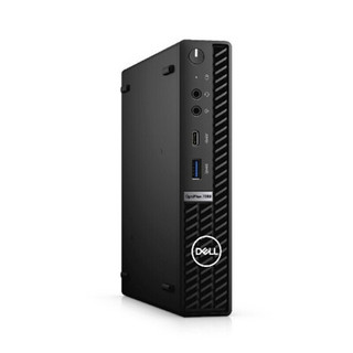 DELL 戴尔 OptiPlex 7080 MFF 十代酷睿版 27英寸 商务台式机 黑色 (酷睿i5-10500T、核芯显卡、16GB、512GB SSD、风冷)