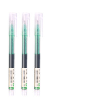 Snowhite 白雪 T16 拔帽中性笔 绿色 0.5mm 12支装