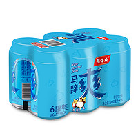 yeo's 杨协成 马蹄爽 荸荠饮料 300ml*6罐 新加坡品牌 果肉饮料 粒粒爽脆