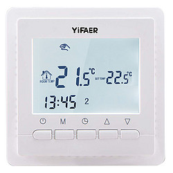 已接入米家依法儿YiFAER水采暖电采暖WiFi智能壁挂炉地暖温控器