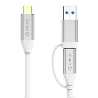 ORICO 奥睿科 Orico/奥睿科 Type-C转C转接头高速数据线usb3.0华为p20荣耀v10小米8安卓手机平板苹果电脑通用二合一